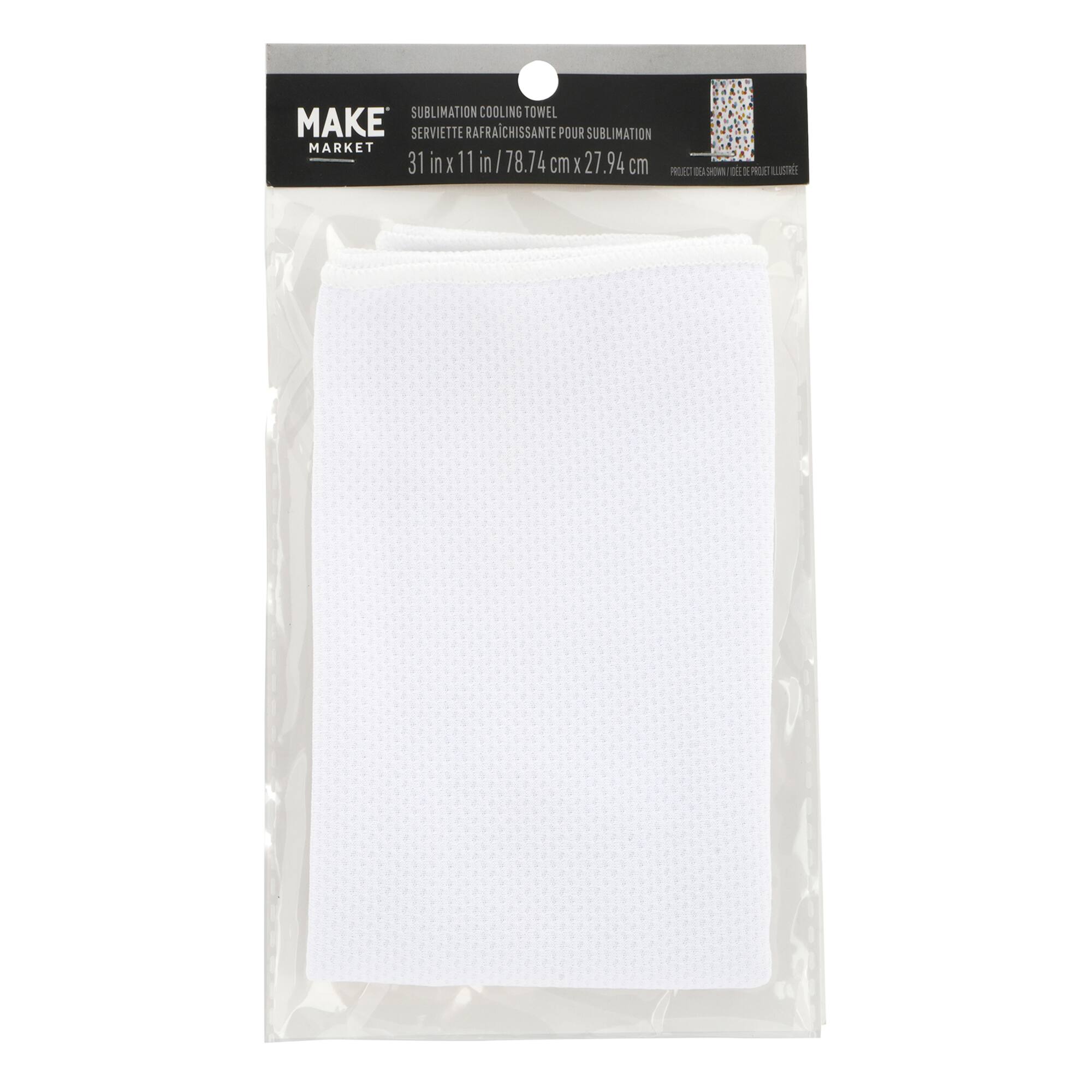 12 Pack: 31" x 11" Sublimation Cooling Towel by Make Market®